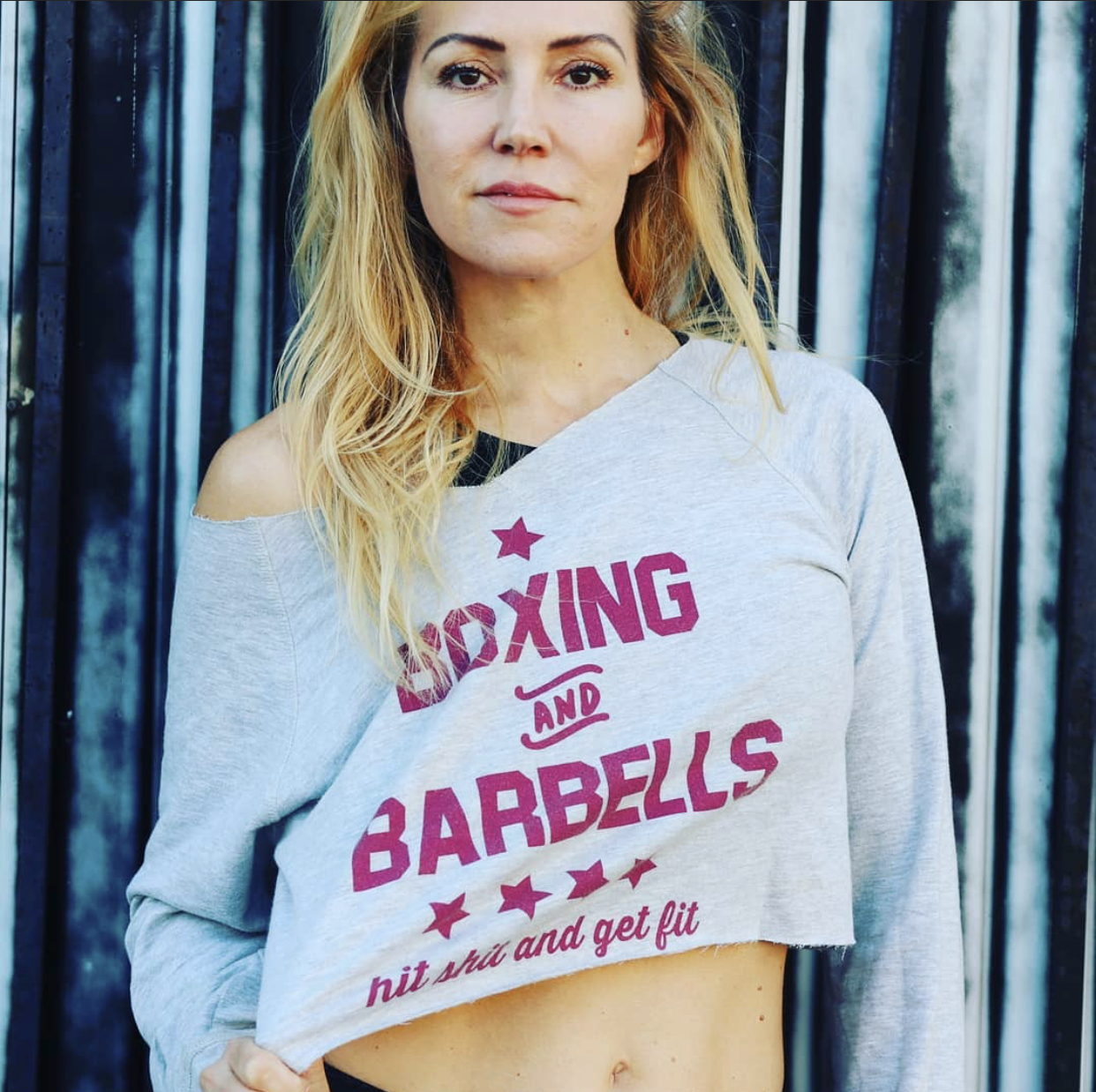 boxing and barbells