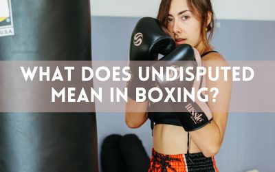 What Does Undisputed Mean in Boxing? Explained Inside
