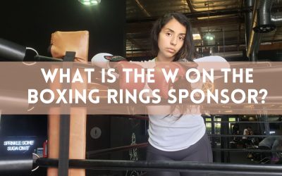What Is the W on the Boxing Rings Sponsor? Explained